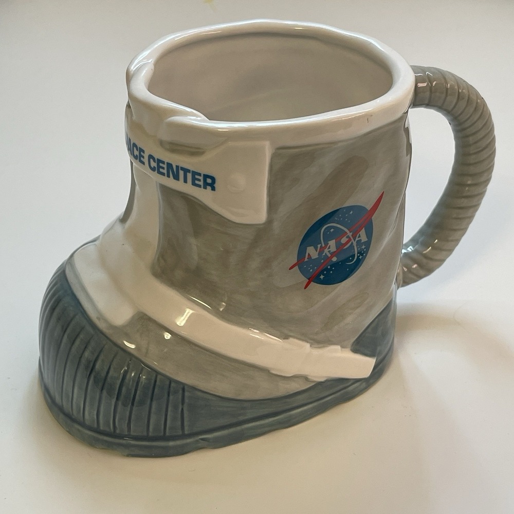 Nasa Astronaut Boot Mug, Johnson Space Center, excellent condition
